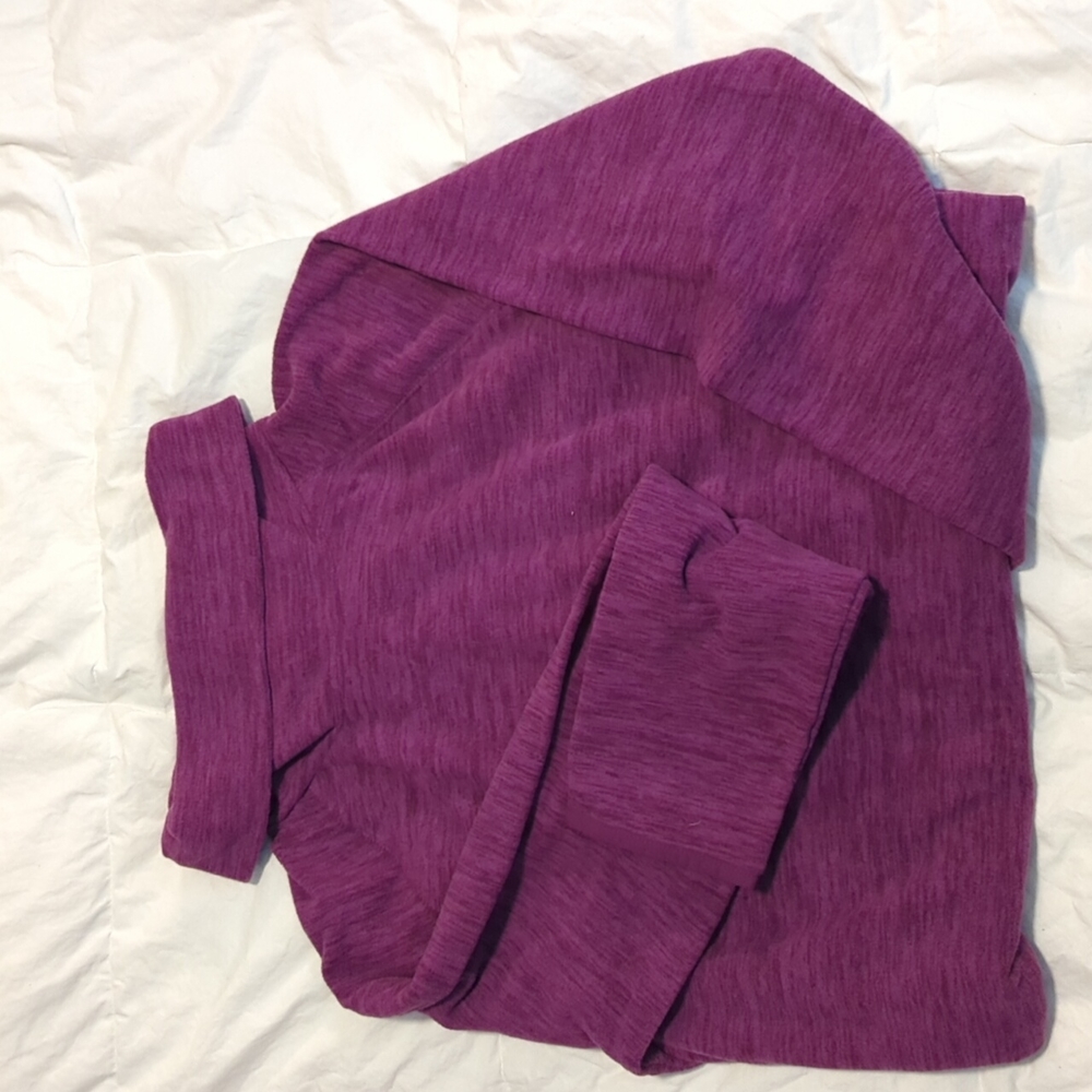Purple outdoor flannel gear